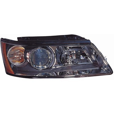 2008 hyundai sonata front passenger side replacement headlight assembly arswlhy2503135c