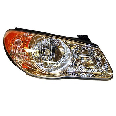 2007 hyundai elantra front passenger side replacement headlight assembly arswlhy2503138v