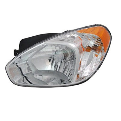 2007 hyundai accent front passenger side replacement headlight assembly arswlhy2503144v