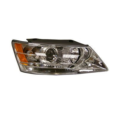 2010 hyundai sonata front passenger side replacement halogen headlight assembly arswlhy2503148c