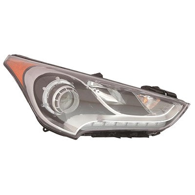 2016 hyundai veloster front passenger side oem headlight assembly arswlhy2503170oe