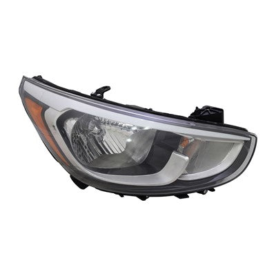 2016 hyundai accent front passenger side replacement led headlight assembly arswlhy2503192c