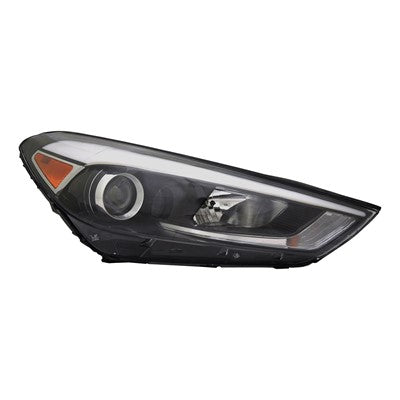 2017 hyundai tucson front passenger side replacement led headlight assembly arswlhy2503199