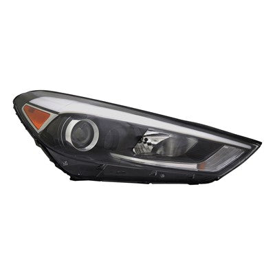 2017 hyundai tucson front passenger side replacement led headlight assembly arswlhy2503199c