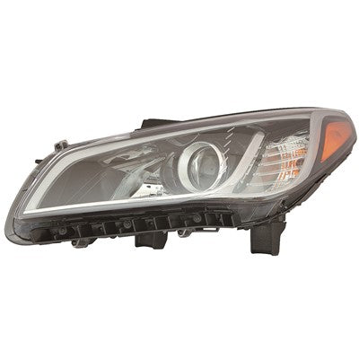 2017 hyundai sonata front passenger side replacement halogen headlight assembly arswlhy2503201c