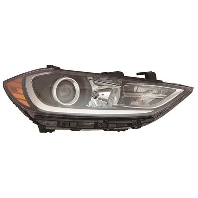 2018 hyundai elantra front passenger side replacement halogen headlight assembly arswlhy2503210c