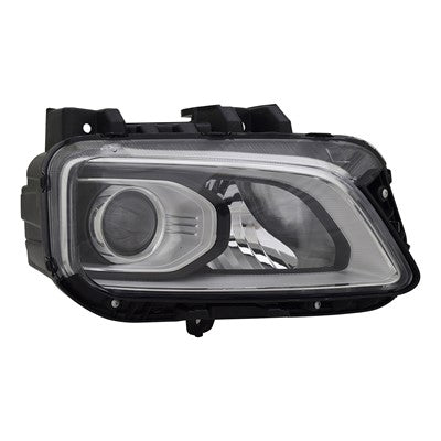 2019 hyundai kona front passenger side replacement halogen headlight assembly arswlhy2503223