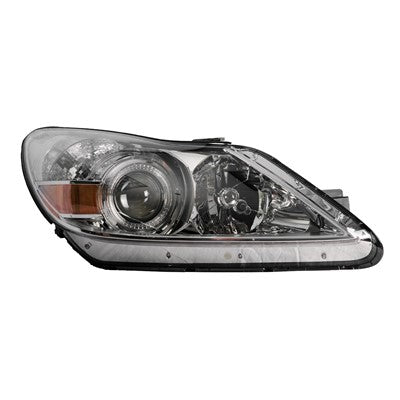 2009 hyundai genesis front passenger side oem halogen headlight lens and housing arswlhy2519101oe