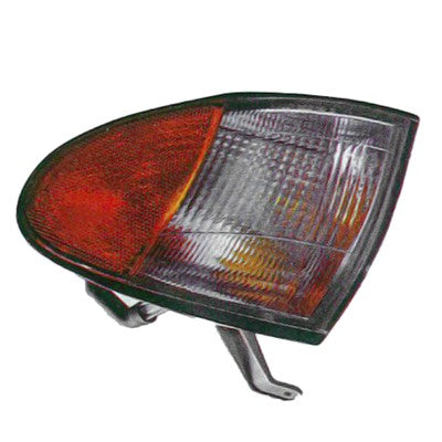 1995 hyundai accent passenger side replacement turn signal parking side marker light assembly arswlhy2521102