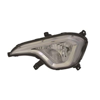 2013 hyundai santa fe driver side replacement fog light assembly arswlhy2592144c