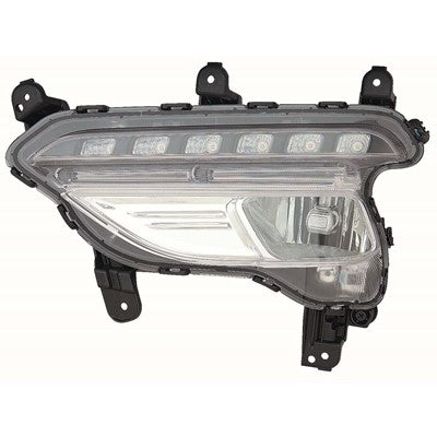 2018 hyundai santa fe sport driver side replacement fog light assembly arswlhy2592164c