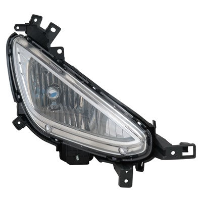 2014 hyundai elantra passenger side replacement fog light assembly arswlhy2593143c