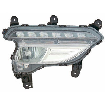 2018 hyundai santa fe sport passenger side replacement fog light assembly arswlhy2593164c