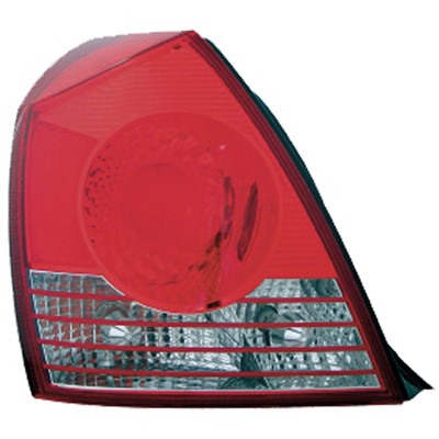 2006 hyundai elantra rear driver side replacement tail light assembly arswlhy2800130