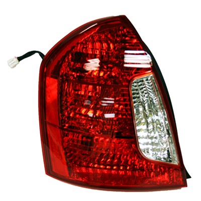 2007 hyundai accent rear driver side replacement tail light assembly arswlhy2800136v