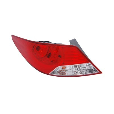 2013 hyundai accent rear driver side replacement tail light assembly arswlhy2800144c