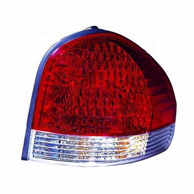 2005 hyundai santa fe rear passenger side replacement tail light assembly arswlhy2801133