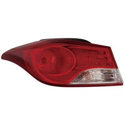 2012 hyundai elantra rear driver side replacement tail light assembly arswlhy2804119c