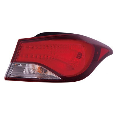 2014 hyundai elantra rear driver side replacement tail light assembly arswlhy2804130c