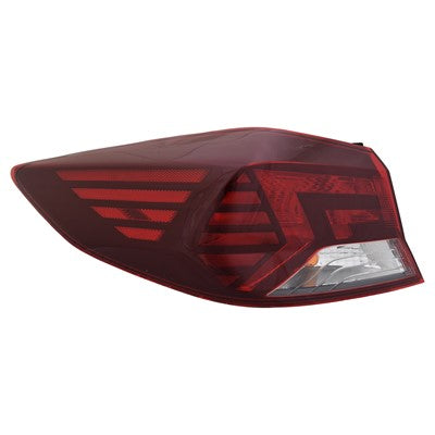 2020 hyundai elantra rear driver side replacement led tail light assembly arswlhy2804164c