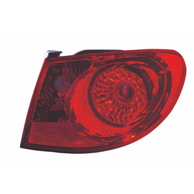 2008 hyundai elantra rear passenger side replacement tail light assembly arswlhy2805108c