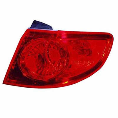 2008 hyundai santa fe rear passenger side replacement tail light assembly arswlhy2805110