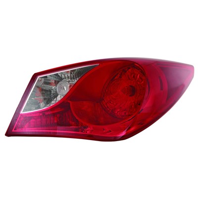 2012 hyundai sonata rear passenger side replacement tail light assembly arswlhy2805116c