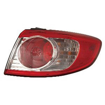 2010 hyundai santa fe rear passenger side replacement tail light assembly arswlhy2805117c