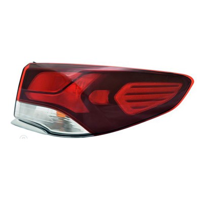 2018 hyundai sonata rear passenger side replacement led tail light assembly arswlhy2805153c