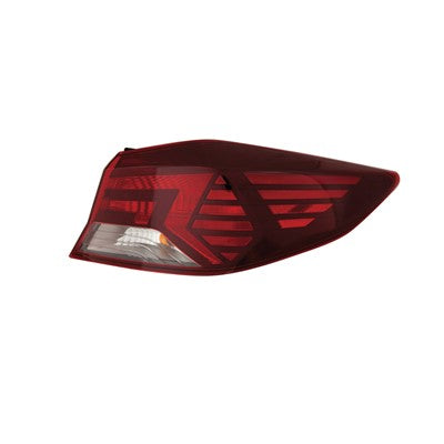 2019 hyundai elantra rear passenger side replacement led tail light assembly arswlhy2805159c