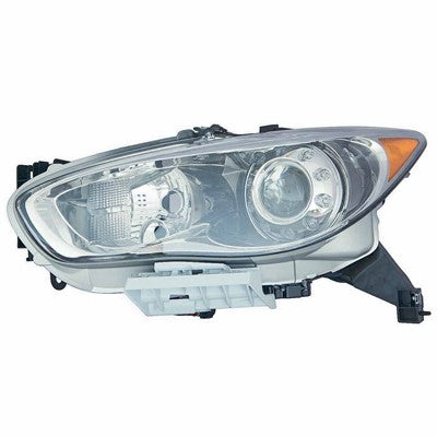 2013 infiniti jx35 front driver side replacement hid headlight assembly arswlin2502156c