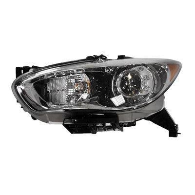 2015 infiniti qx60 front driver side oem headlight assembly arswlin2502156oe