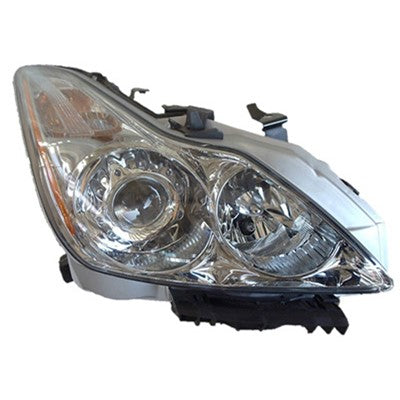 2008 infiniti g37 front passenger side oem headlight assembly arswlin2503129oe