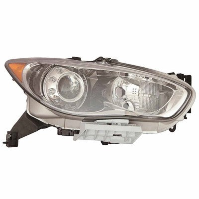 2015 infiniti qx60 front passenger side replacement hid headlight assembly arswlin2503156c