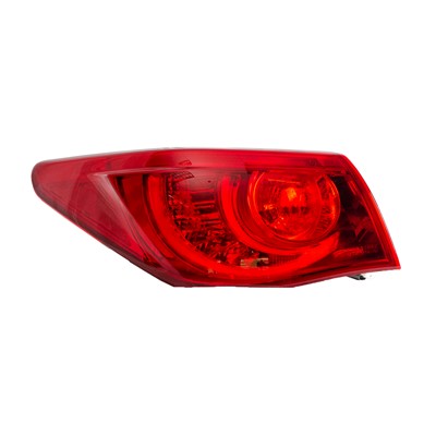 2014 infiniti q50 rear driver side oem tail light assembly arswlin2804101oe