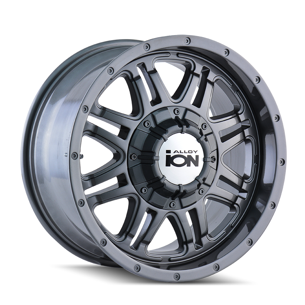 Ion 18"x9" Non-Chrome Gunmetal Custom Wheel ARSWCW1868937G18