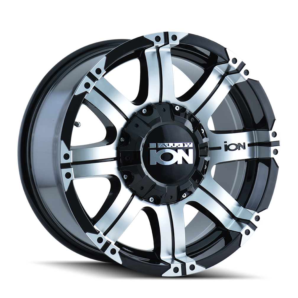 Ion 17"x9" Non-Chrome Black/Machined Custom Wheel ARSWCW1877976B