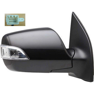 2014 kia sedona passenger side power door mirror with heated glass with turn signal arswmki1321158