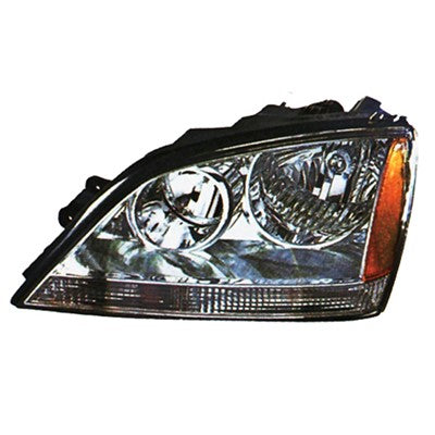 2004 kia sorento front driver side replacement headlight assembly arswlki2502113