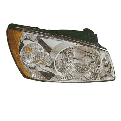 2004 kia spectra front driver side replacement headlight assembly arswlki2502116v