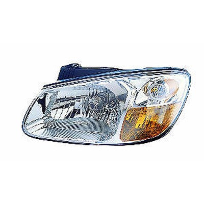 2007 kia spectra front driver side replacement headlight assembly arswlki2502128v