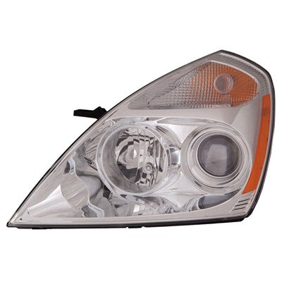 2012 kia sedona front driver side replacement halogen headlight assembly arswlki2502133c