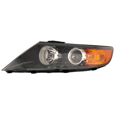 2012 kia sorento front driver side replacement headlight assembly arswlki2502143c