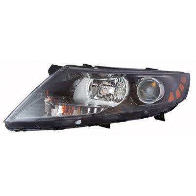 2013 kia optima front driver side replacement halogen headlight assembly arswlki2502155c