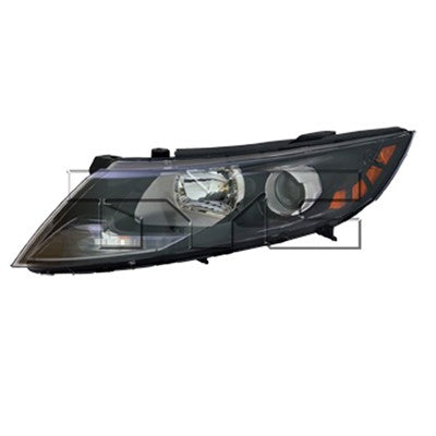 2013 kia optima front driver side replacement halogen headlight assembly arswlki2502157c