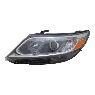 2015 kia sorento front driver side replacement led headlight assembly arswlki2502165c