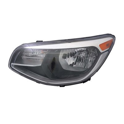 2014 kia soul front driver side replacement halogen headlight assembly arswlki2502167c