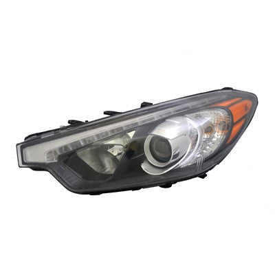 2015 kia forte front driver side replacement led headlight assembly arswlki2502172