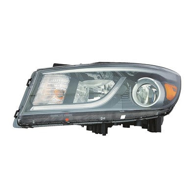 2018 kia sedona front driver side replacement led headlight assembly arswlki2502181c