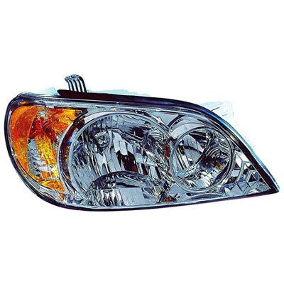 2003 kia sedona front passenger side replacement headlight assembly arswlki2503110c